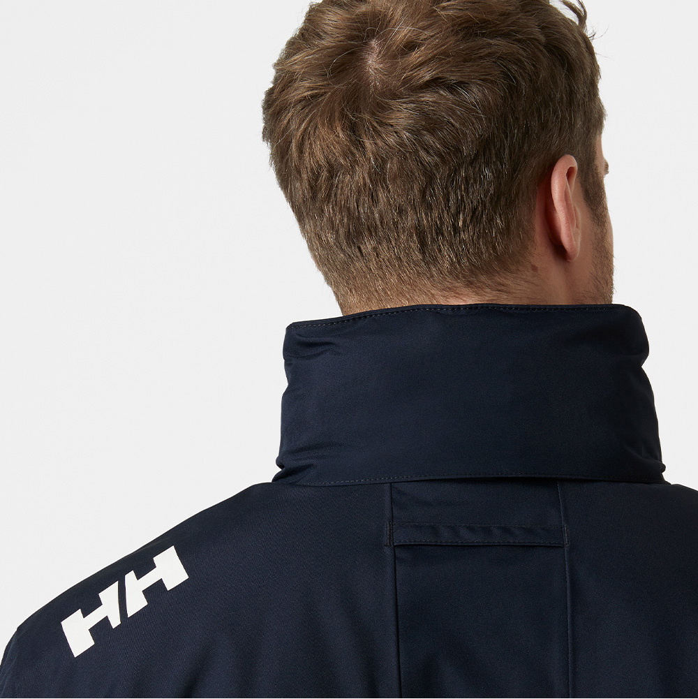 2026 Helly Hansen Mens Crew Hooded Midlayer Sailing Jacket 2.0 34442 - Navy